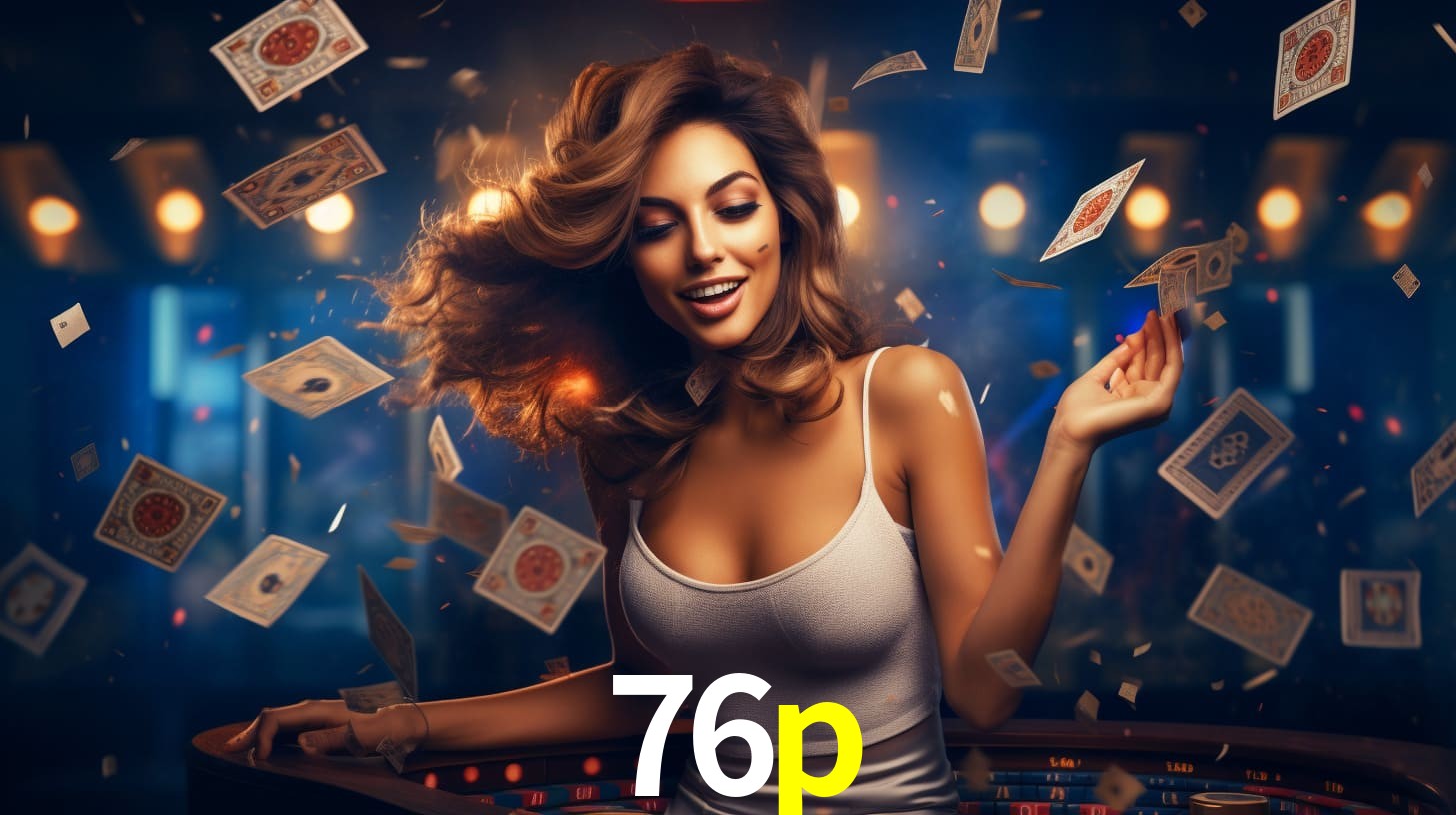 Sinta a adrenalina dos jogos de cassino com 76p
